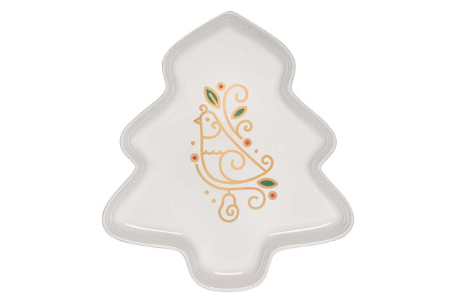 Stoneware Noel Tree Cookie Plate image number 2